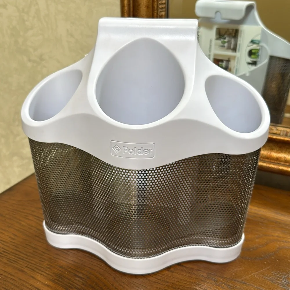 Polder Style Station Organizer-storage for styling tools.